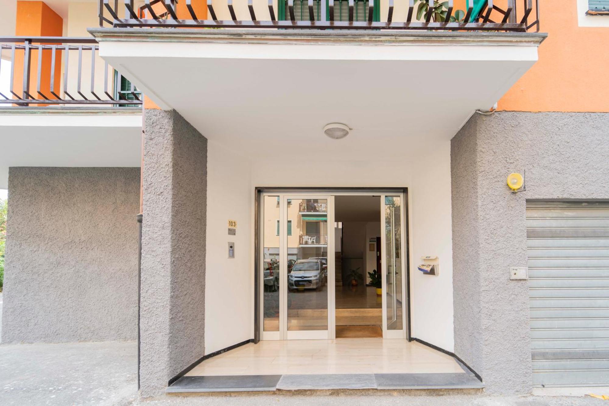 193 - Casa Via Della Chiusa - Centralissimo E Vicino Alla Baia Del Silenzio, Spiaggia E Mare 150M - Parcheggio Gratis Incluso E Aria Condizionata Sestri Levante Exterior foto